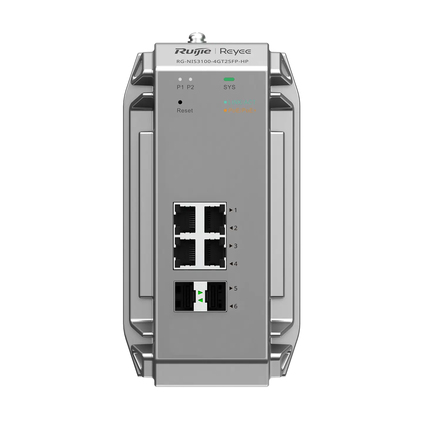 Ruijie RG-NIS3100-4GT2SFP-HP True Industrial-Grade Switch Specially Designed for Harsh Environments thumbnail 5