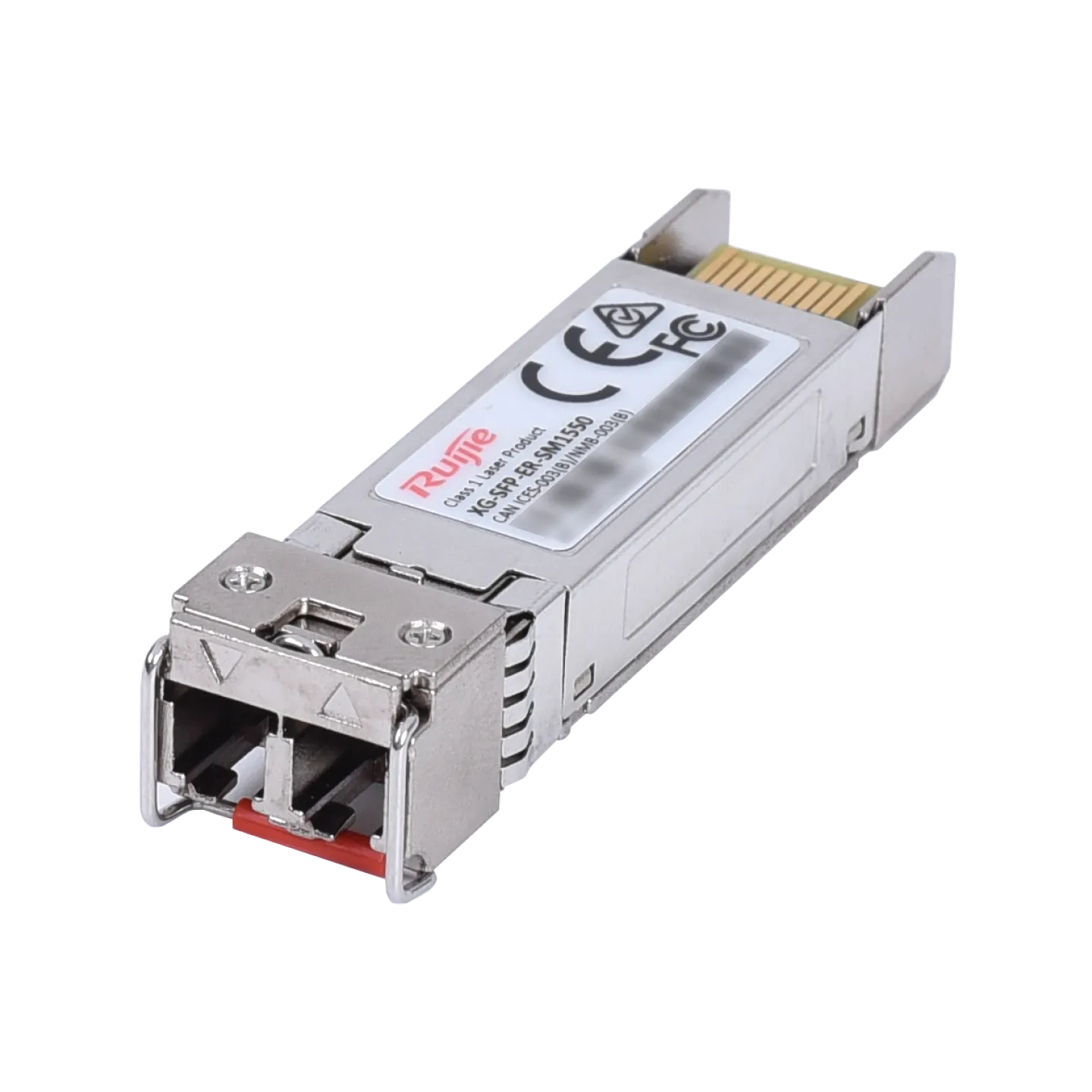 Ruijie XG-SFP-ER-SM1550 10GBASE-ER SFP+ 1550-nm 40-km DOM Duplex LC SMF Optical Transceiver Module