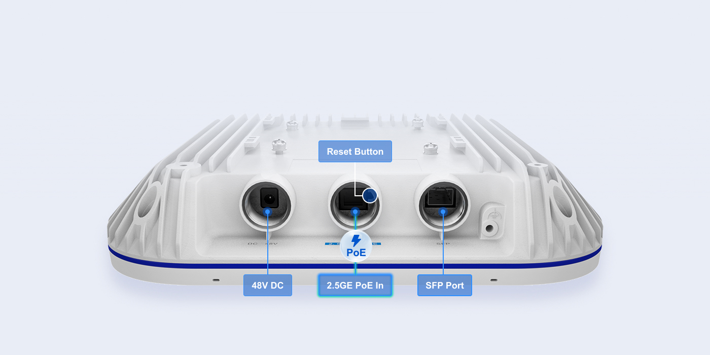 Ruijie RG-RAP6260(H) Reyee AX6000 High-density Outdoor Omni-directional Access Point thumbnail 10