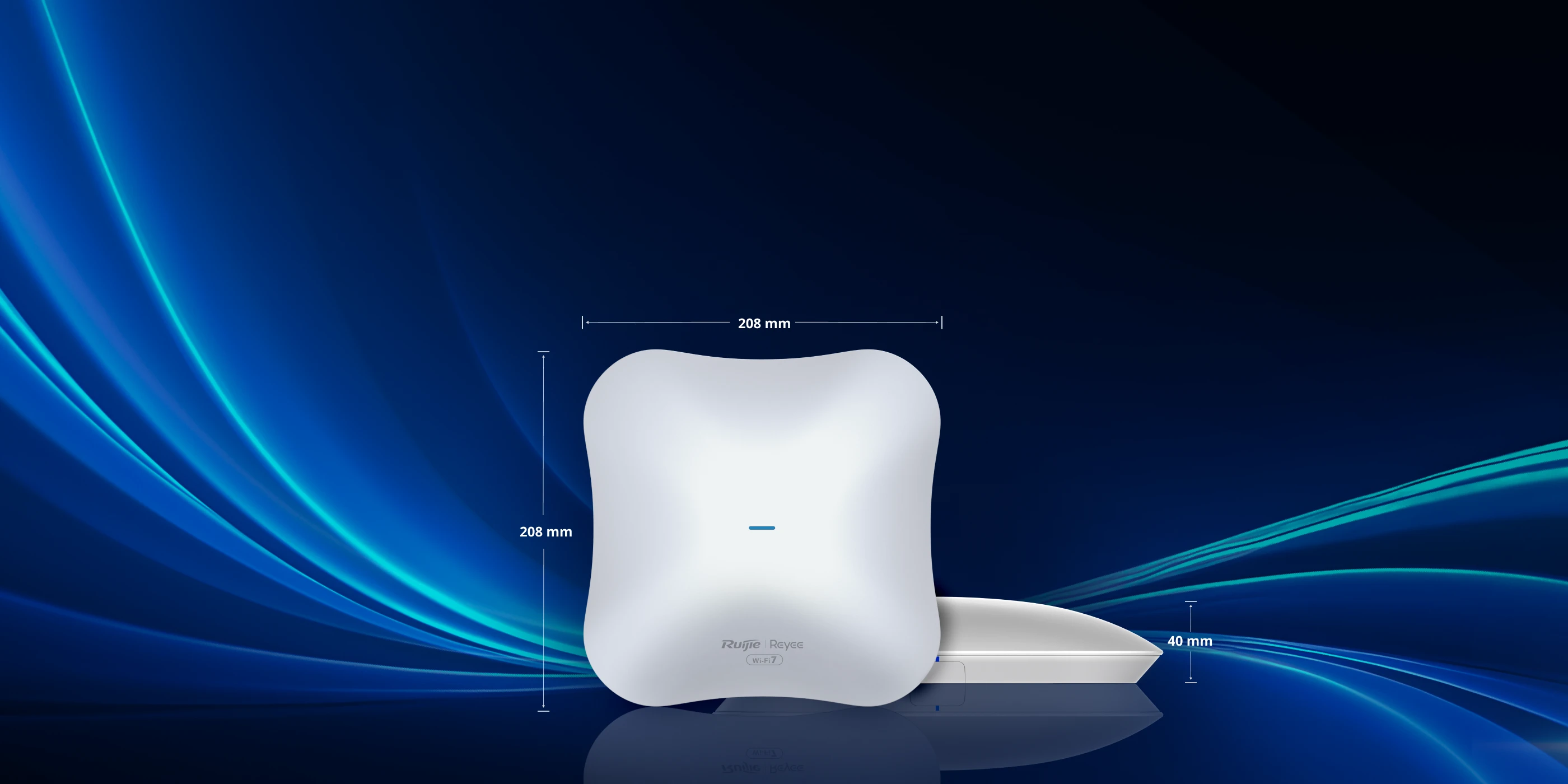 Ruijie RG-RAP72Pro, Reyee Wi-Fi 7 BE5000 Dual-Band Ceiling Access Point thumbnail 2