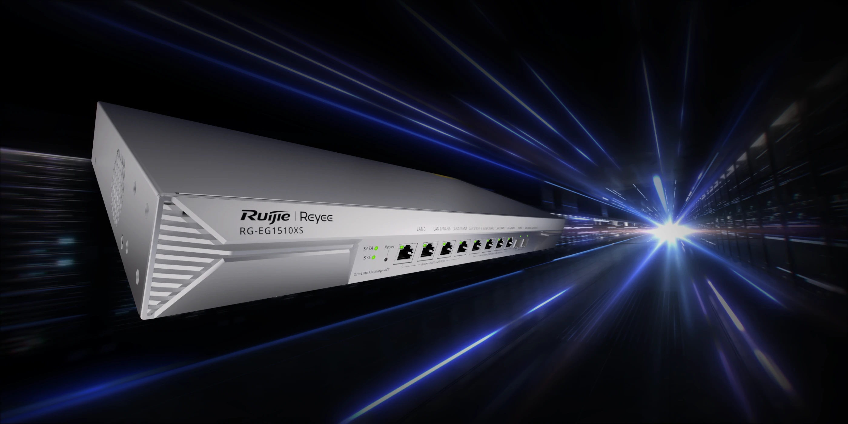 Ruijie RG-EG1510XS: The Powerful EG go BIG, Next Level Flagship Business Router For Up To 1500 Clients thumbnail 2