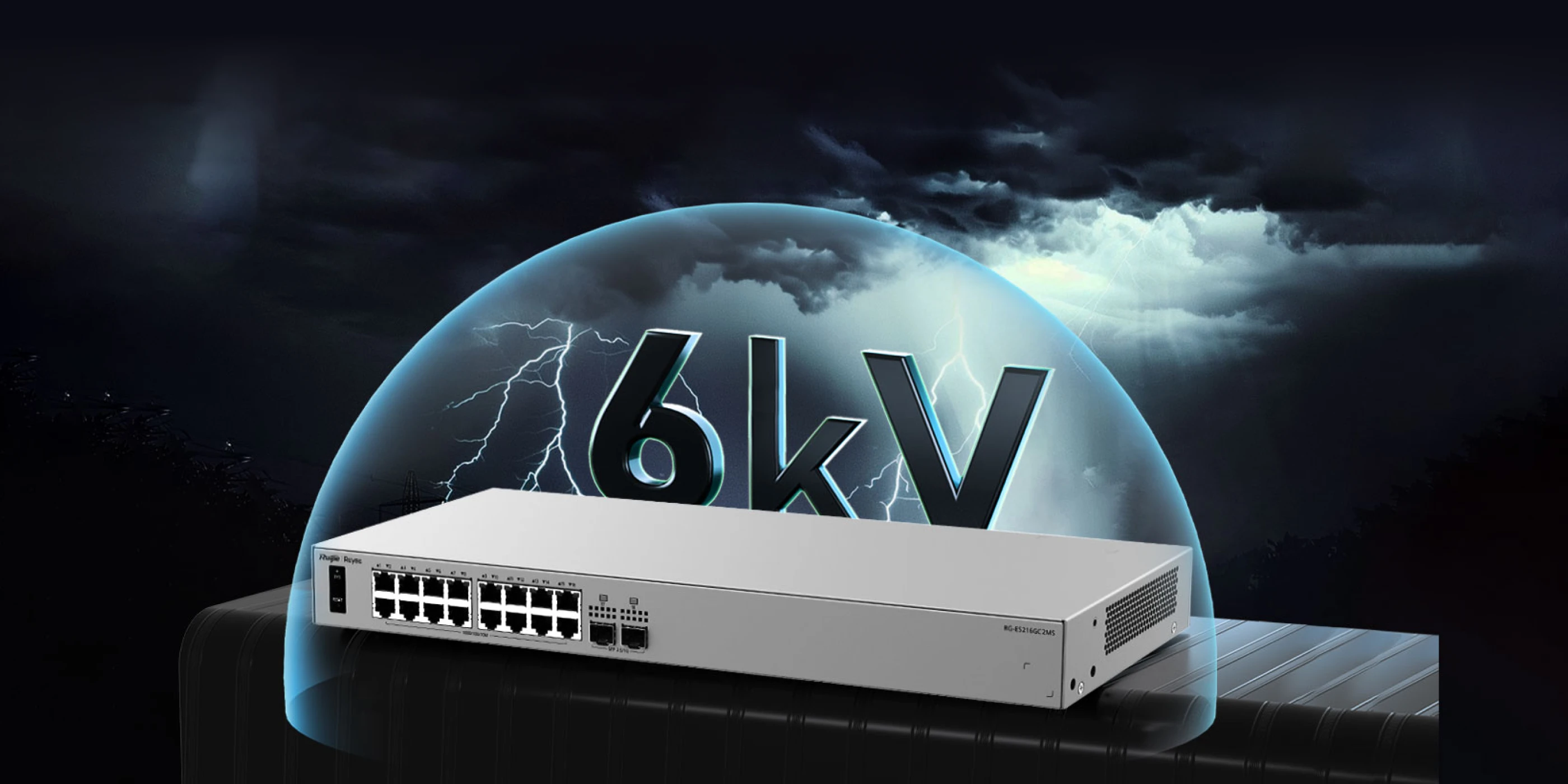 Ruijie RG-ES216GC2MS, 16-Port Gigabit Smart Cloud-Managed Non-PoE Switch thumbnail 6