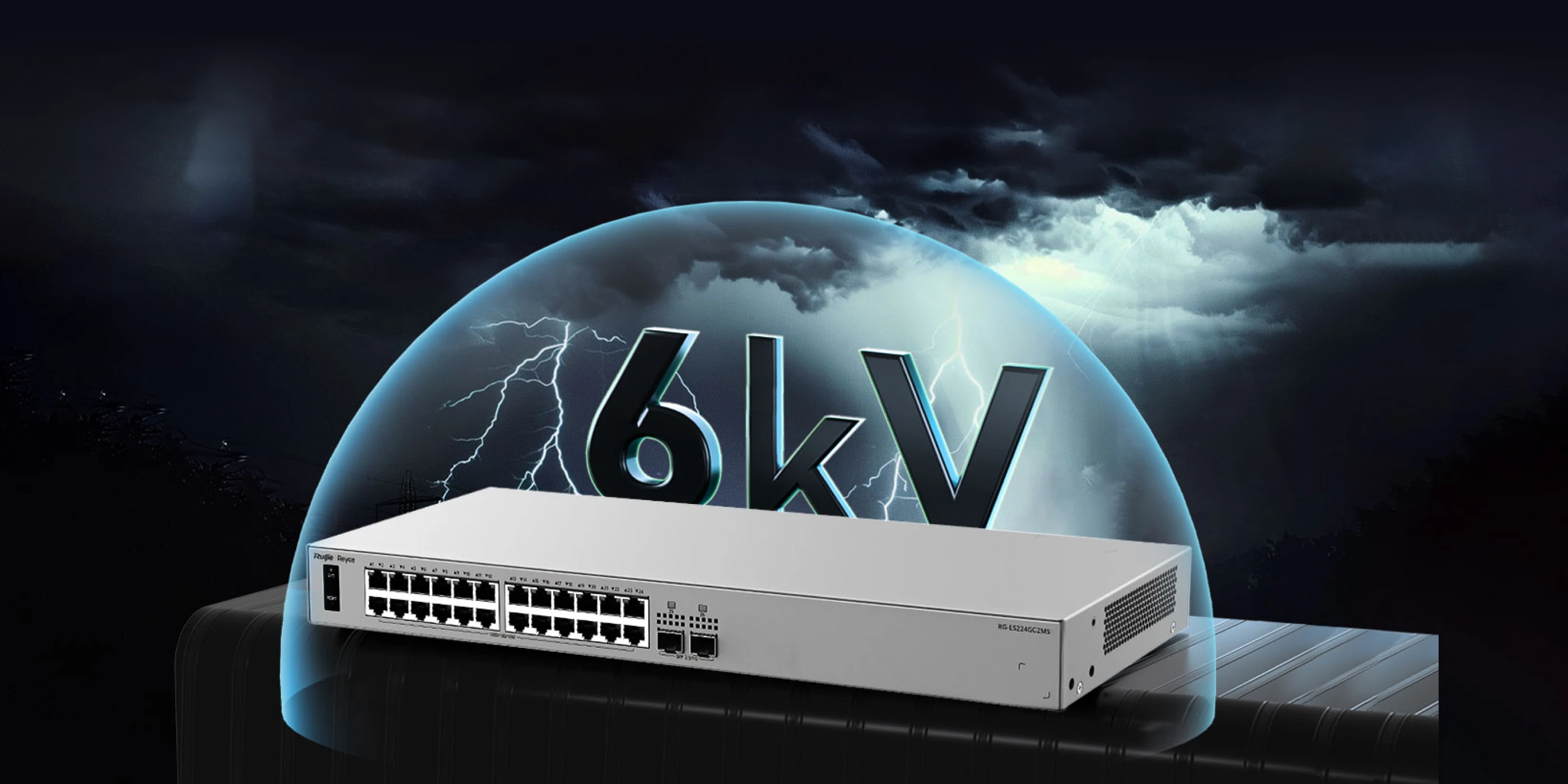 Ruijie RG-ES224GC2MS, 24-Port Gigabit Smart Cloud-Managed Non-PoE Switch thumbnail 6