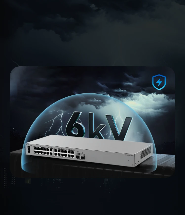 Ruijie RG-ES224GC2MS, 24-Port Gigabit Smart Cloud-Managed Non-PoE Switch thumbnail 7