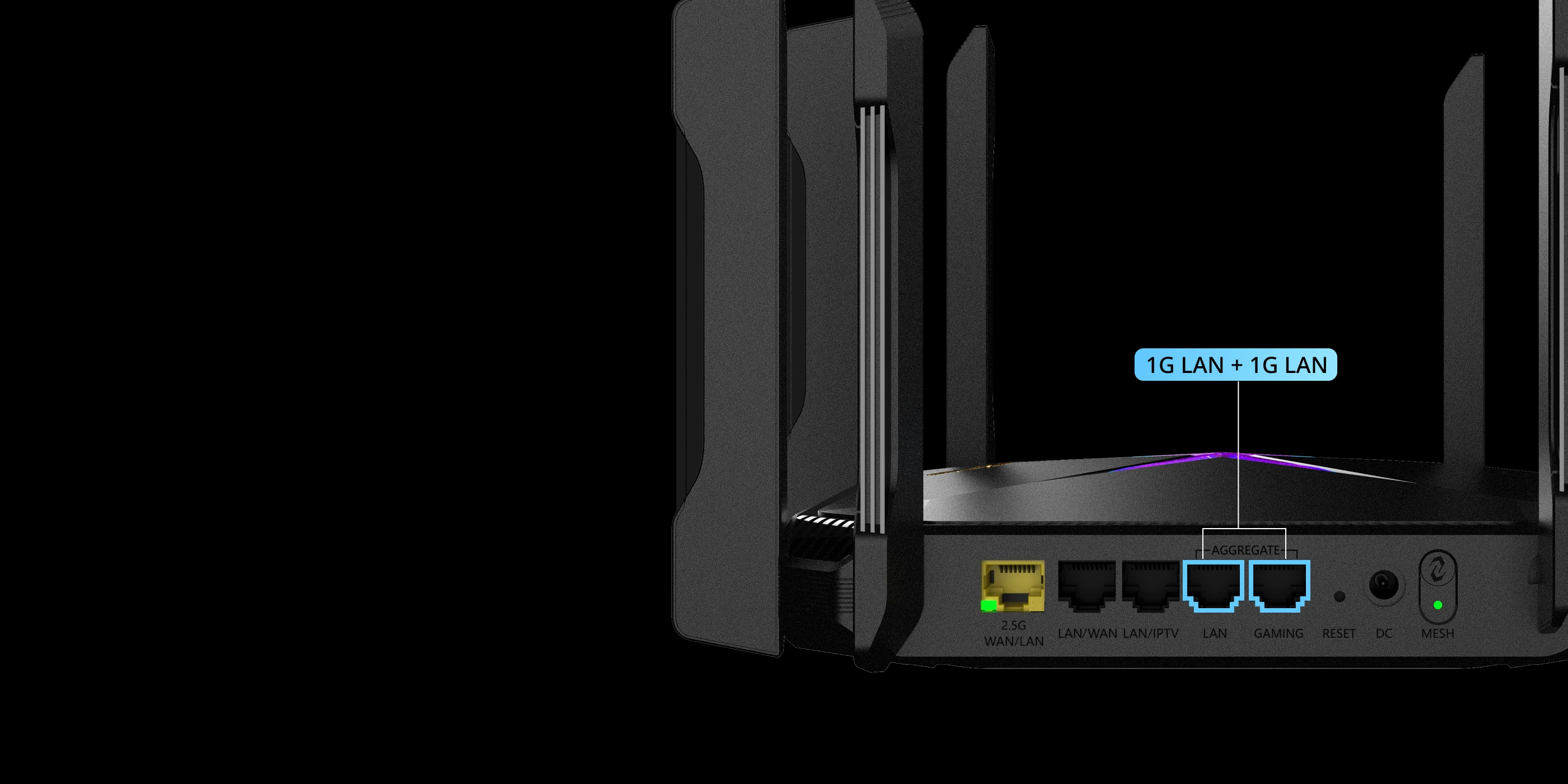 Ruijie RG-EW6000GX 6000M Wi-Fi 6 Mesh Router with 2.5G Port thumbnail 4