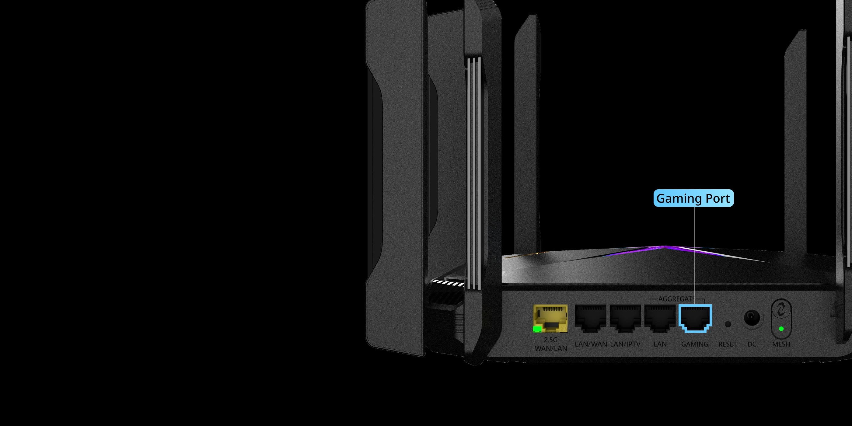 Ruijie RG-EW6000GX 6000M Wi-Fi 6 Mesh Router with 2.5G Port thumbnail 5