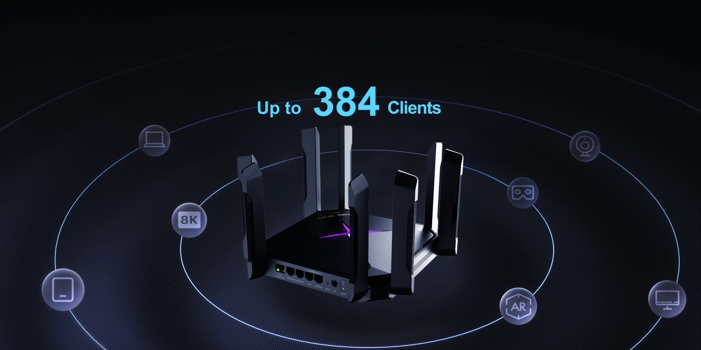 Ruijie RG-EW6000GX 6000M Wi-Fi 6 Mesh Router with 2.5G Port thumbnail 10