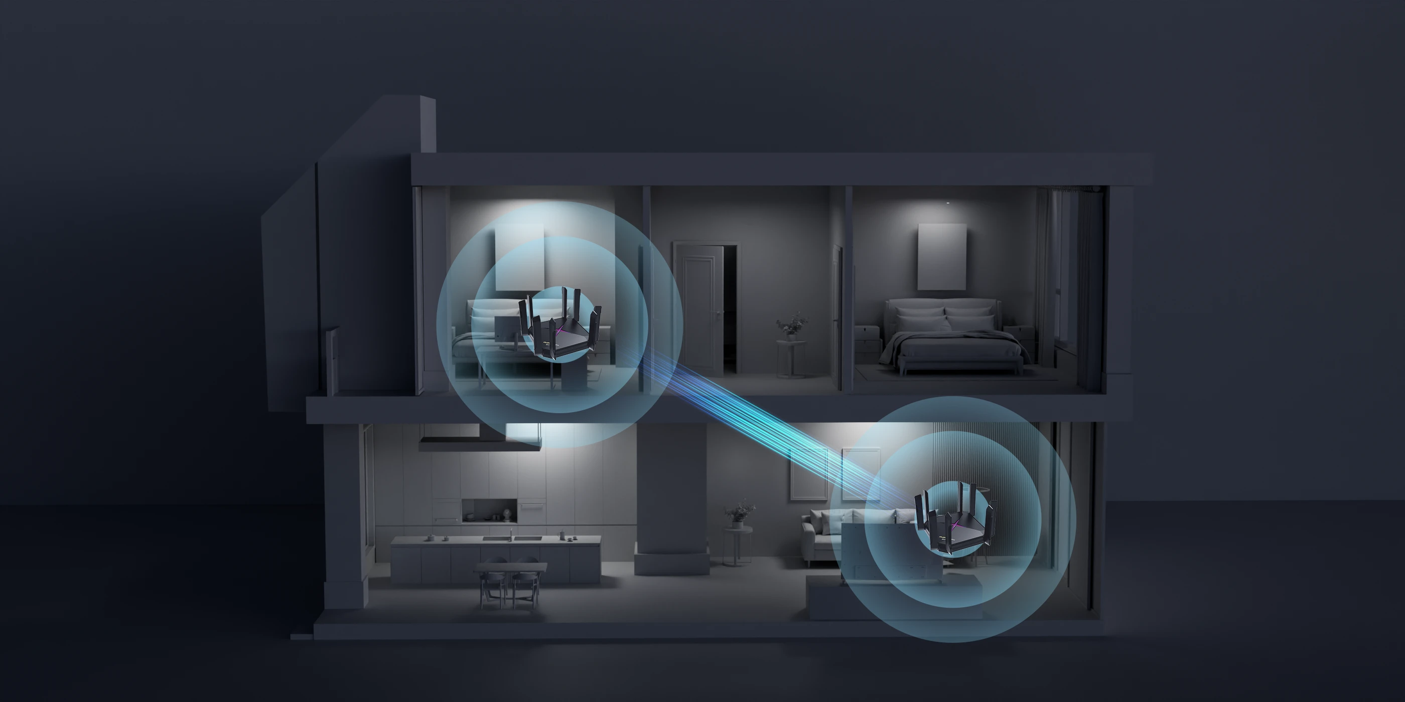 Ruijie RG-EW6000GX 6000M Wi-Fi 6 Mesh Router with 2.5G Port thumbnail 7