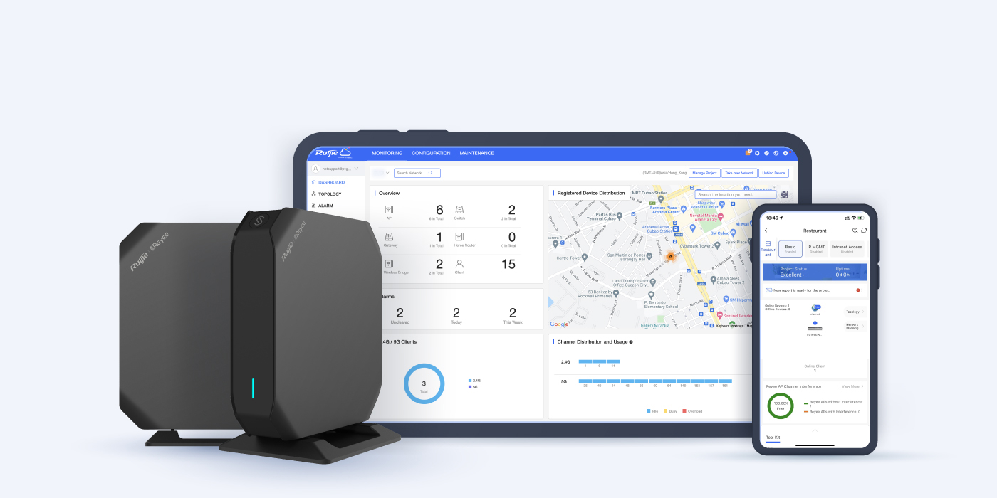 Ruijie RG-EG105GW(T) Wi-Fi 5 1267Mbps Wireless All-in-One Business Router thumbnail 5